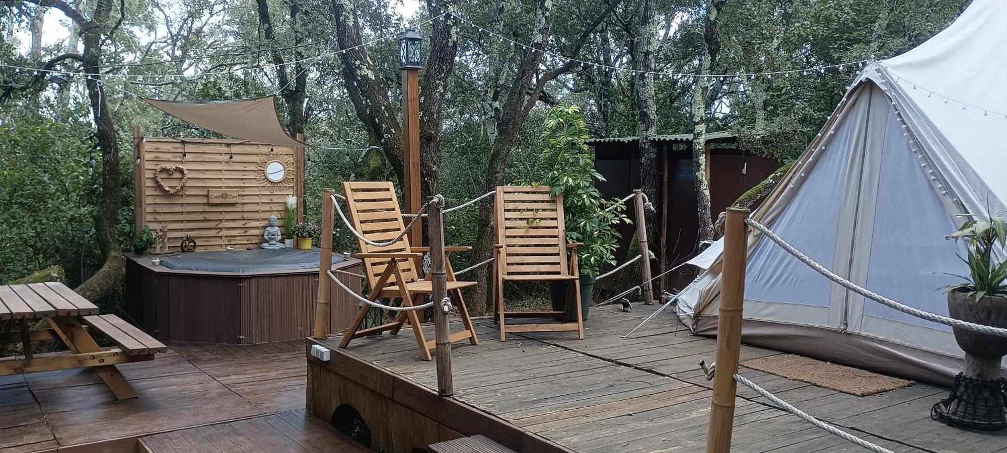 Evasion En Pleine Nature, Tipi Insolite Et Jacuzzi Au Pont Du Gard ! 韦尔-加尔桥 外观 照片