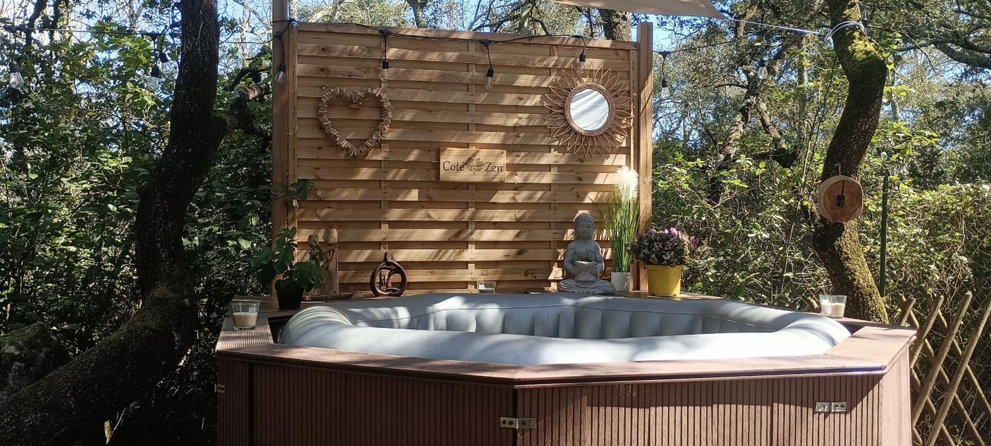 Evasion En Pleine Nature, Tipi Insolite Et Jacuzzi Au Pont Du Gard ! 韦尔-加尔桥 外观 照片